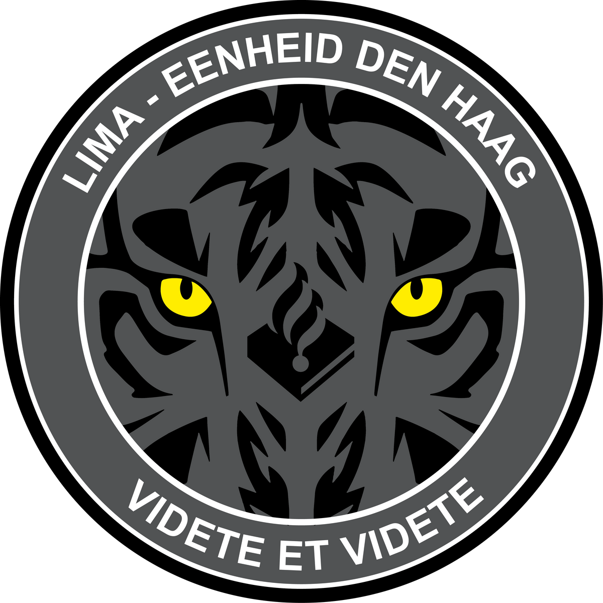 Geborduurde patch Lima Eenheid Den Haag
